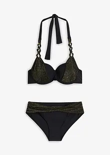 Bikini dos nu brillant (ens. 2 pces), bonprix