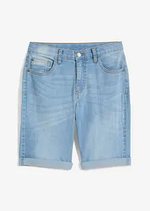 Bermuda en jean extensible, slim, bonprix