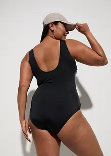 Medium Shape-Badeanzug in Wickeloptik, bonprix