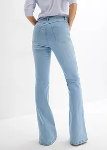 Jean bootcut taille haute, extensible, bonprix