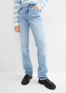 Jean droit taille mi-haute, bonprix