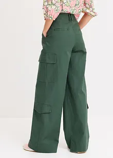 Pantalon cargo 100% coton, bonprix