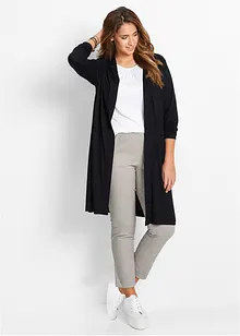 Lange Shirtjacke aus softer Viskose, bonprix