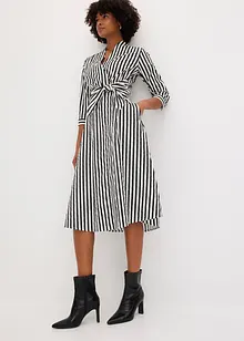 Robe midi avec lien à nouer, bonprix