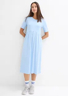 Ausgestelltes Jerseykleid aus schwerer Baumwolle, bonprix