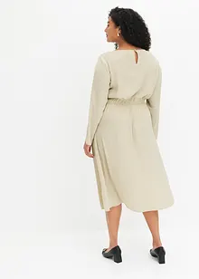 Robe midi en satin, bonprix