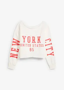 Sweat 100% coton, bonprix