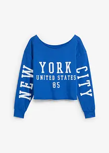 Sweatshirt aus reiner Bio-Baumwolle, bonprix