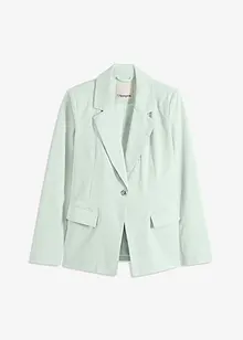 Blazer extensible en twill avec ceinture à nouer, bonprix