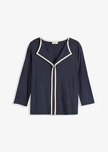 T-shirt à bande contrastée, bonprix