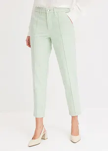 Pantalon extensible en twill avec pli, bonprix