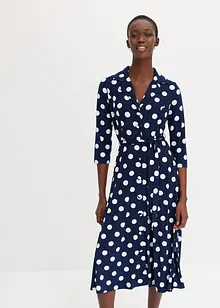 Robe-chemise avec lien à nouer (ens. 2 pces.), bonprix