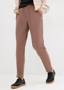 Pantalon en molleton, taille élastiquée, bonprix