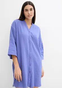 Robe blouse en gaze de coton, bonprix