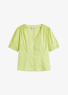 Bluse mit Puffärmeln, bonprix