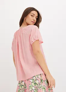 Blouse à effet froissé texturé, bonprix