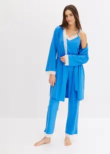 Pyjama et déshabillé (ens. 3 pces), bonprix