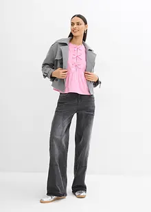 Bluse mit Schleifendetails, bonprix