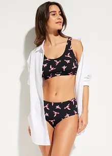 Bas de bikini taille haute, bonprix