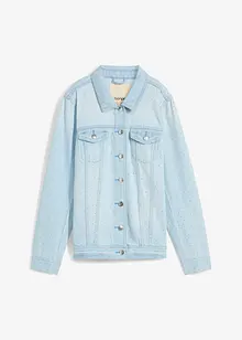 Veste en jean ornée de strass, bonprix
