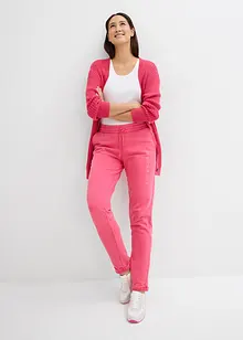 Pantalon imprimé en molleton épais, bonprix