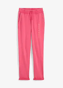 Pantalon imprimé en molleton épais, bonprix