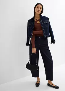 Balloon Jeans Mid Waist, cropped, bonprix