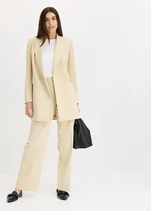 Long blazer à boutons dorés, bonprix