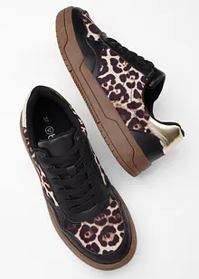 Sneaker mit Animal-Details, bonprix