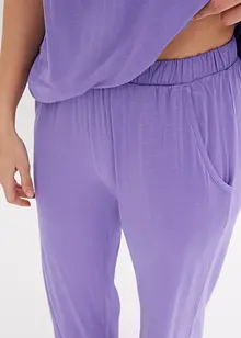 Pyjama mit Spaghettiträgern und Viskose, bonprix