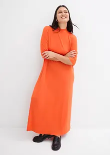 Robe longue en matière douce, bonprix