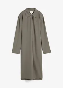 Robe midi à col, bonprix