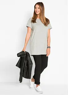 T-shirt long boxy à manches courtes, bonprix