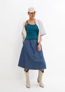 Spaghettiträger-Top aus reiner Bio Baumwolle, (2er-Pack), bonprix