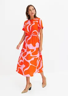 Robe midi imprimée, bonprix