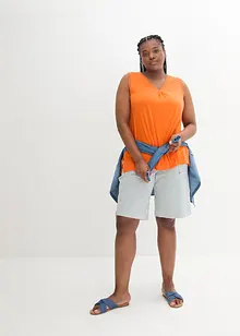 Viskose-Top mit Spitze, bonprix