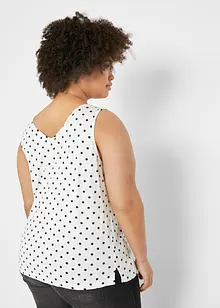 Top avec patte de boutonnage, bonprix