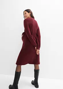 Umstandskleid aus flauschigem Strick, bonprix