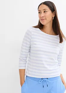 Shirt mit U-Boot-Ausschnitt, bonprix