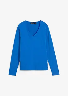 Langarmshirt mit reiner Bio-Baumwolle, bonprix