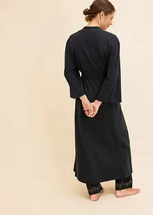 Bademantel aus reiner Baumwolle, bonprix