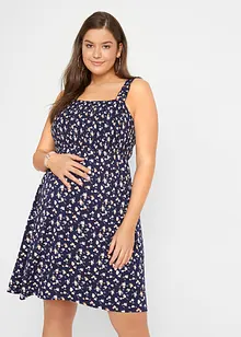 Trägerloses Umstandskleid aus weicher Viskose, bonprix