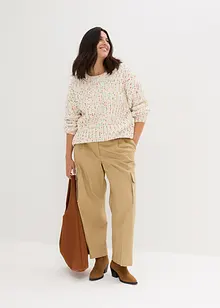 Grobstrick-Pullover, bonprix