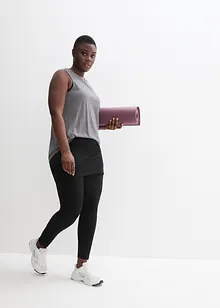 Legging de sport avec jupe, longueur cheville, bonprix