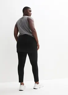 Legging de sport avec jupe, longueur cheville, bonprix