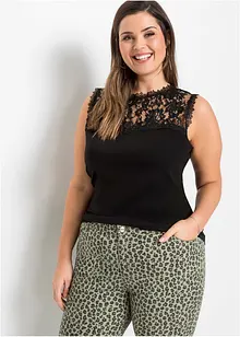 Top en viscose mélangée, bonprix