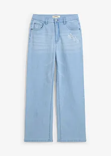 Wide-Leg-Jeans Mid Waist, bonprix