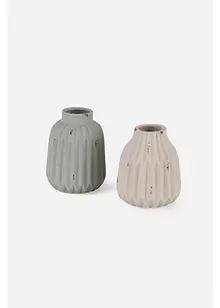 Lot de 2 vases, bonprix