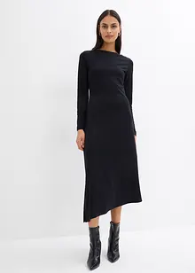 Asymmetrisches Jerseykleid aus Viskose-Mix, bonprix