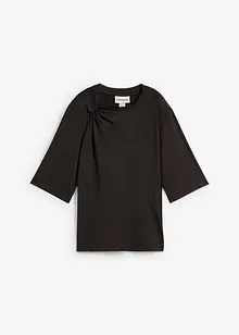 T-shirt avec détail nœud, bonprix